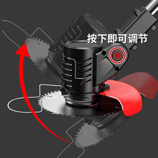 电动割草机锂电除草机多功能小型家用手持锂电打草机充电锄草