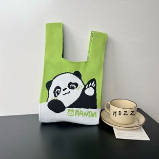 高级感背心托特包百搭 新款 针织包可爱多巴胺多风格 款 式
