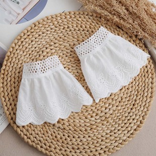 装饰松紧口假袖口假袖子短接可拆卸蕾丝花边手腕套女百搭毛衣卫衣