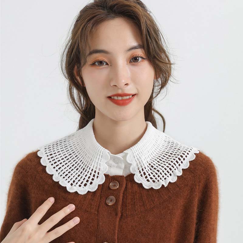 春秋冬季镂空格子韩版女内搭百搭