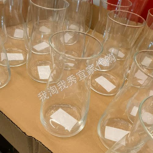 宜家卡拉夫餐水瓶透明玻璃饮料瓶