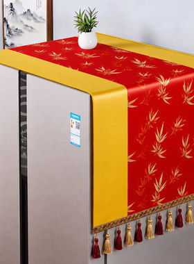 新款中式冰箱防尘盖布