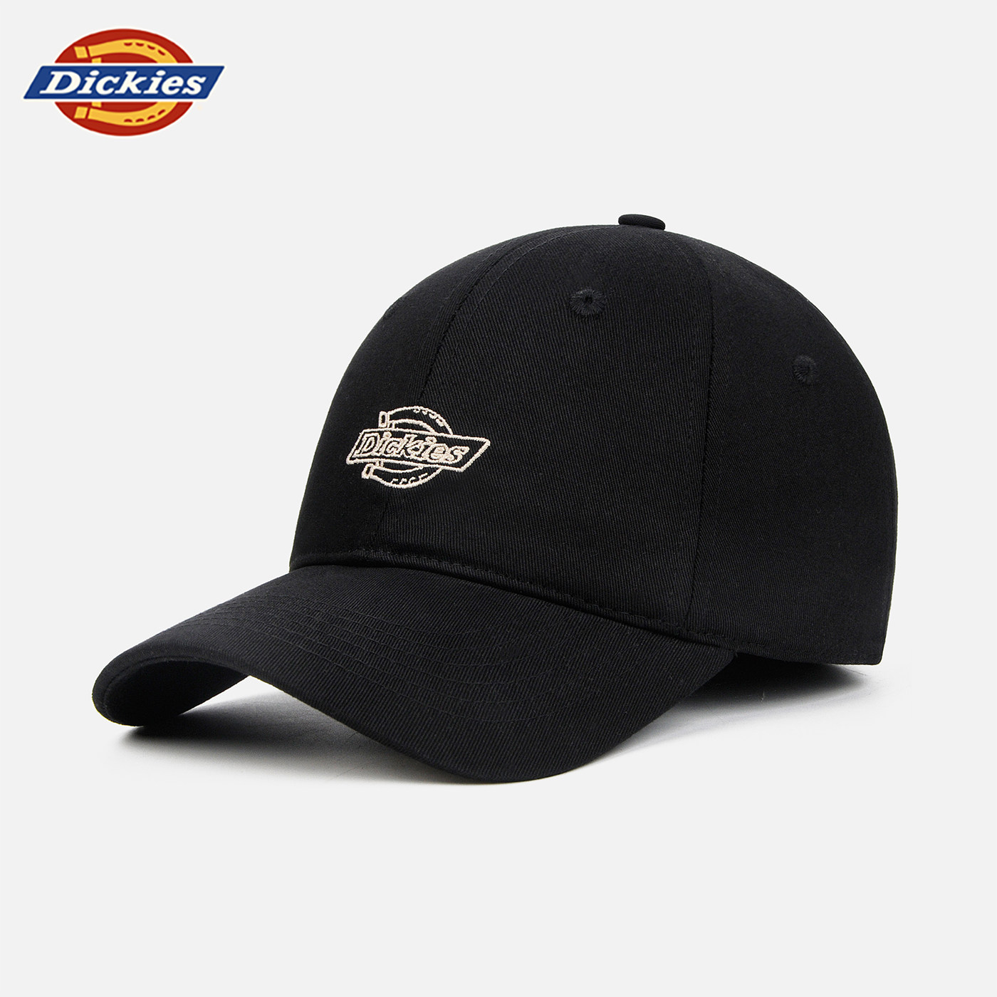 Dickies棒球帽男女软顶鸭舌帽