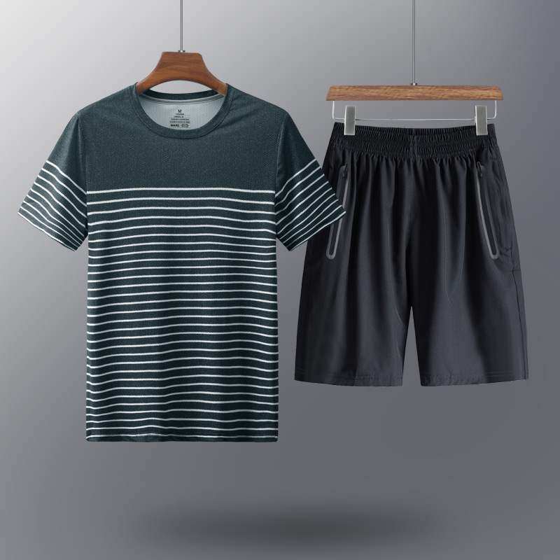 brand Nike suit summer Short sleeved T-shirts stripe Borneol Quick drying motion leisure timein the Men's clothing, T-shirt  category - from Buy2taobao.com to provide professional Taobao agent buy service