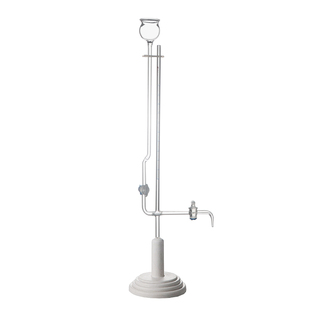 10ml透明棕色夹式 5ml 分析玻璃滴定管底座 微量滴定管1ml 兰线座式