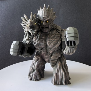 『木人涂装版』光固化打印的第三方小人仔穿戴涂装模型初代火影