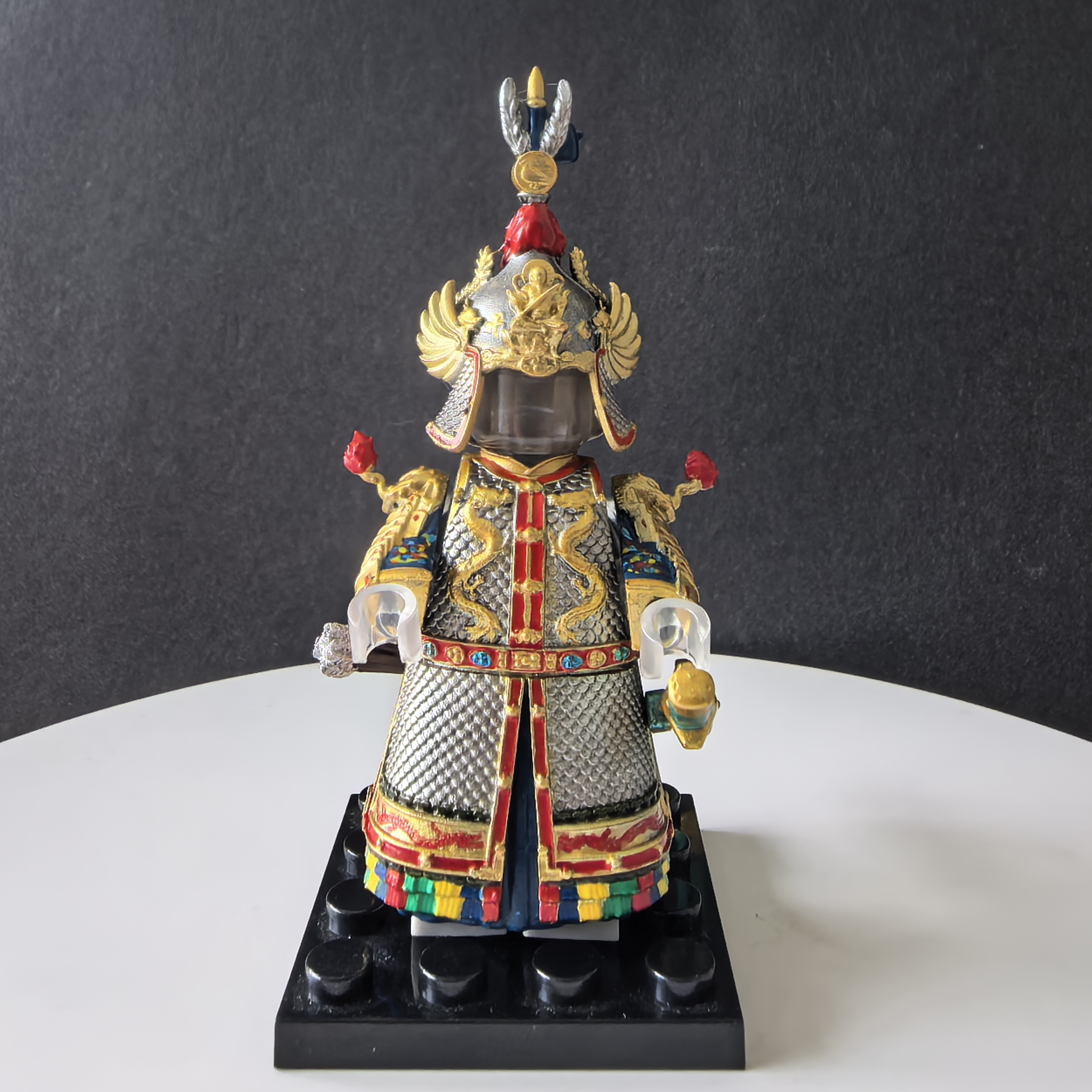 『万历皇帝涂装版』光固化打印的第三方小人仔穿戴涂装模型
