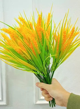 仿真稻麦花五谷杂粮农作物装饰品