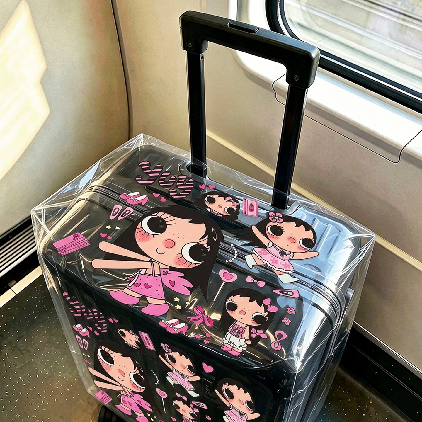 旅行神器!小玉行李箱保护套托运防摔旅行箱防尘罩刮花耐磨防水套