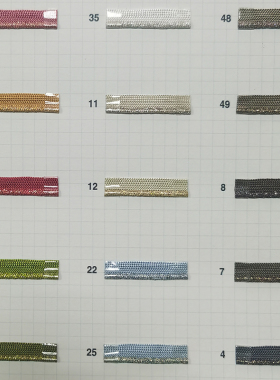 日本MOKUBA木马金属镶边编织箱包服装公主裙玩具抱枕包边条子母带