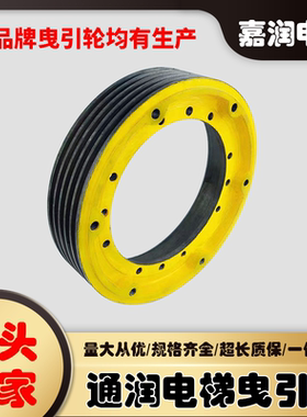 通润电梯曳引轮GTW2/GTW8/GWT9通润主机巨人通力/康力/星码曳引轮