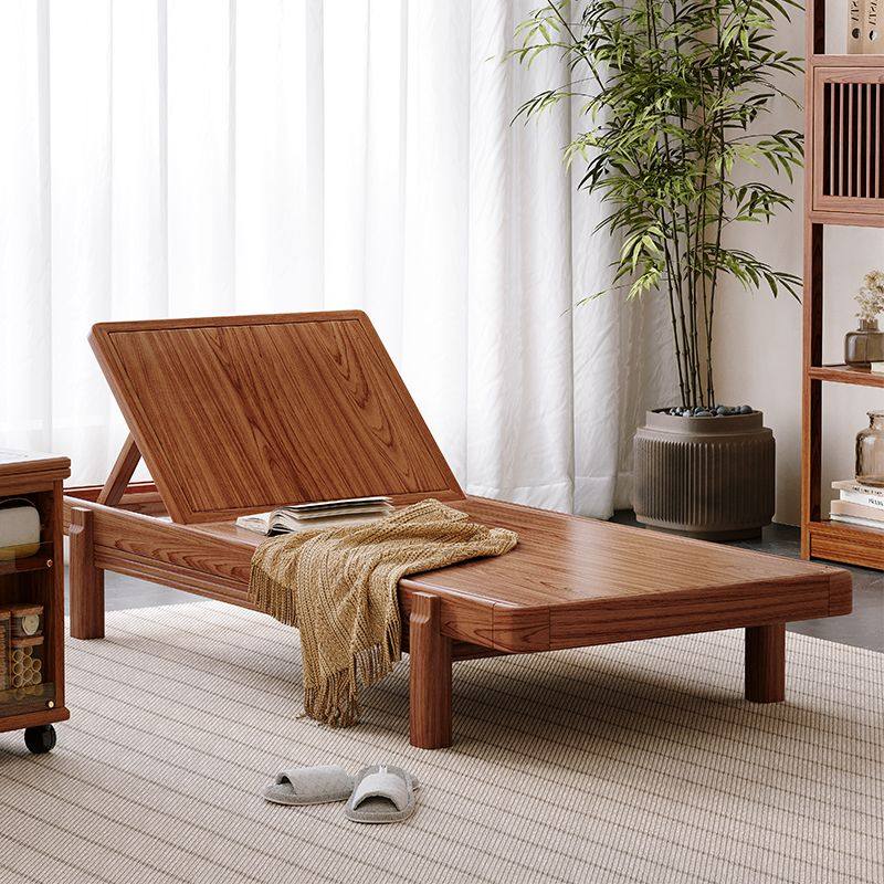 新中式实木沙发床小户型客厅卧室书房阳台现代简约贵妃床两用躺椅,住宅家具,贵妃椅,淘宝优惠券,粉丝福利购,淘宝优惠卷