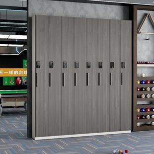 台球杆柜子会员球杆存放柜展示柜密码锁台球用品配件桌球存杆柜