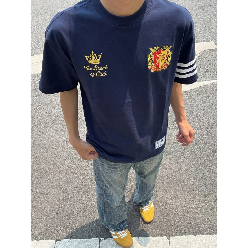 2026夏季美式街头宽松短袖T恤