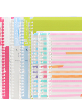 包邮日本国誉KOKUYO|Smartring超薄活页本|活页夹 可对折 A5/B5