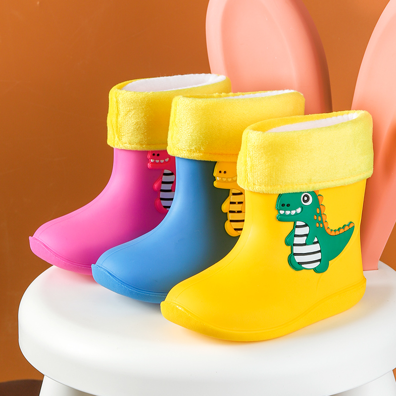 儿童雨鞋男童防滑水鞋男孩胶鞋