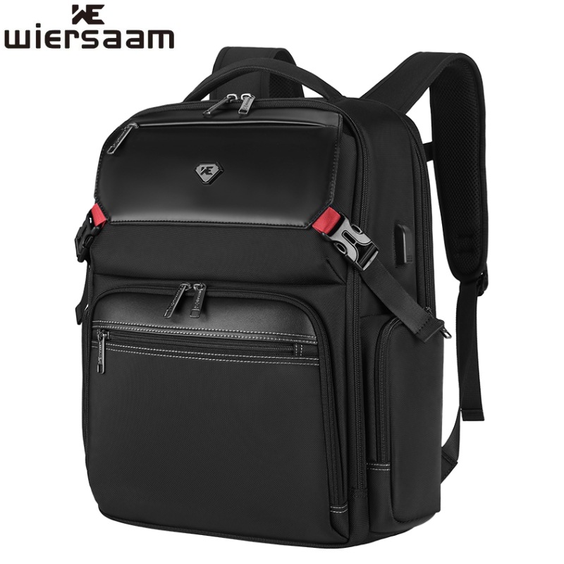 新款男士商务出行背包时尚双肩包大容量出差多功能升级防盗