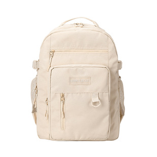 SHOULDCAT大容量旅行背包女简约多层双肩包大学生上课书包优胜者