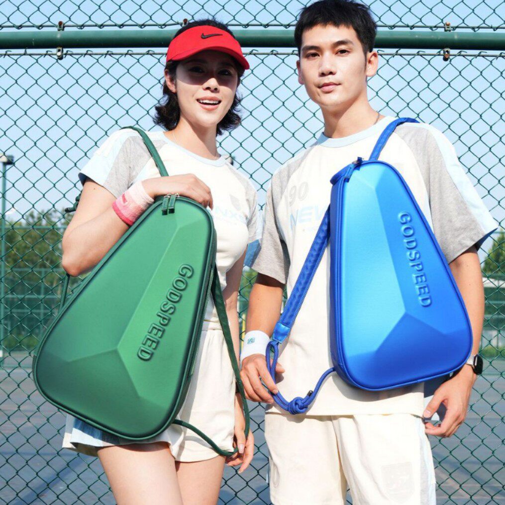 潮流羽毛球拍包定型网球包压壳防水大容量多功能运动双肩运动背包