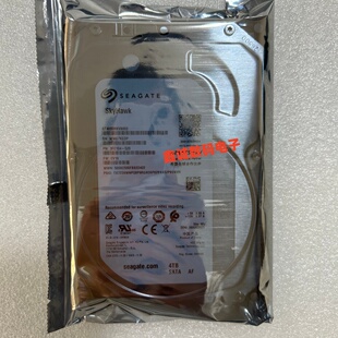 希捷ST4000HKVS002/HKVS001监控硬盘4TB 录像机3.5寸监控硬盘SATA