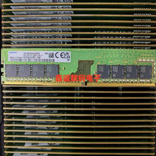 三星 M378A2G43AB3-CWE 16G 2RX8 DDR4 PC4-3200AA 台式机内存条
