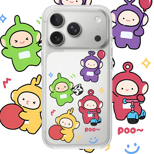 天线宝宝适用于iPhone17PROMAX卡通16PROMAX可爱苹果透明手机壳15动漫14创意13简约适用小米17PROMAX华为OPPO