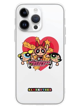 飞天小女警适用于苹果17PROMAX透明手机壳硅胶可爱iPhone16PROMAX情侣15PRO卡通14VIVOOPPO13动漫华为小米