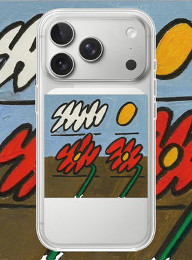 花朵太阳适用于苹果17PROMAX透明手机壳硅胶可爱iPhone16PROMAX情侣15PRO卡通14VIVOOPPO13动漫12华为小米