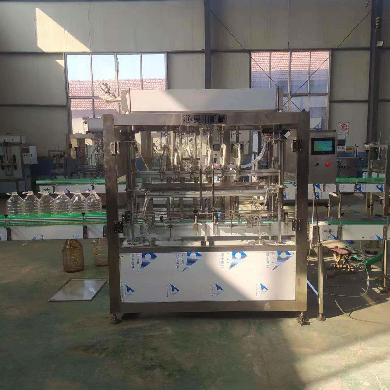 全自动油类灌装机豆油花生油食用油橄榄油灌装机机油齿轮泵灌装机