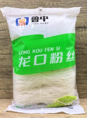 鲁中食尚龙口粉丝400g*3袋装火锅炒粉绿豆粉丝豌豆粉丝花甲粉配料