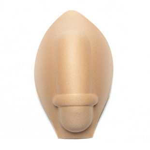 男士内裤罩杯丁字裤3D立体逼真激凸护垫塑形显大防走光泳裤海绵垫