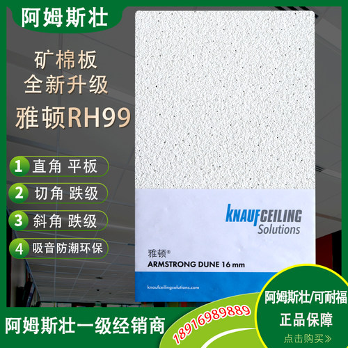 阿姆斯壮矿棉板雅顿W3651BW3649B