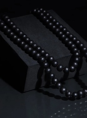 印度国际直邮Karungali 乌木卡伦加利念珠12 英寸6 毫米男女适用