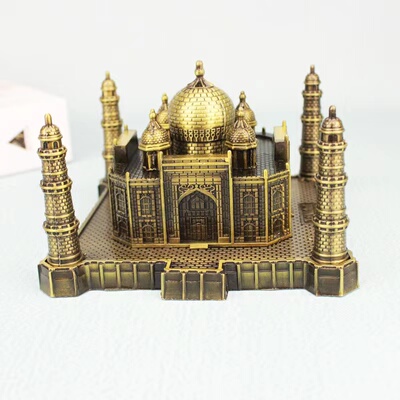 印度泰姬陵合金纪念品摆件