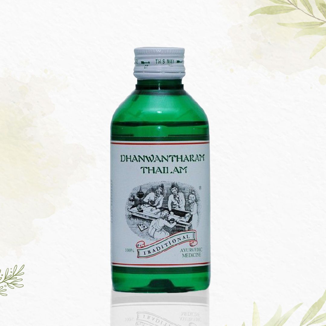 印度阿育吠陀vata风元素按摩油