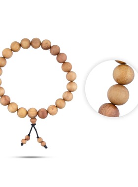 印度国际直邮Chandan檀香木手串 - 2.5 英寸10 毫米