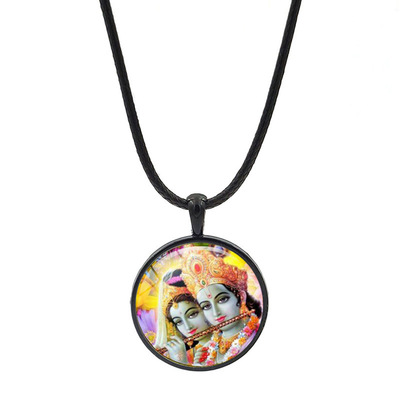 印度克里希纳项链瑜伽吊坠护身符