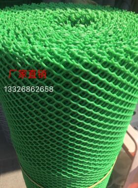 1.2米绿色加厚塑料网阳台防护网养鸡养殖植物攀爬网塑胶网装饰网