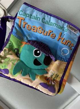 清仓lamaze布书 拉玛泽婴幼儿早教益智故事布书 可水洗不掉色