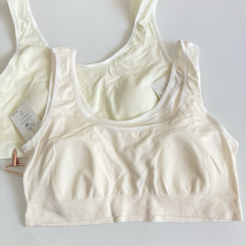 大版兔耳杯学生少女内衣无缝内衣发育期亲肤薄款透气薄杯无托文胸