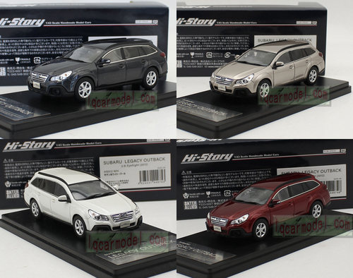 1:43 Hi Story斯巴鲁SUBARU傲虎OUTBACK 2.5i 2012树脂汽车模型