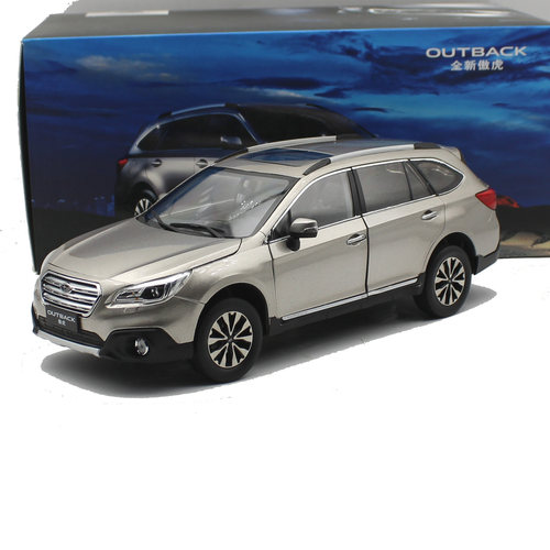 1:18原厂斯巴鲁SUBARU傲虎OUTBACK 合金汽车模型绝版老货