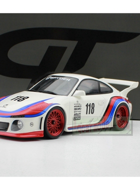 1:18 GT Spirit GT796保时捷Porsche 911 #118马天尼宽体树脂车模