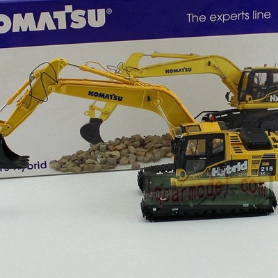 1:50 UH8081U UH HB215 LC小松合金履带挖掘机工程车模型
