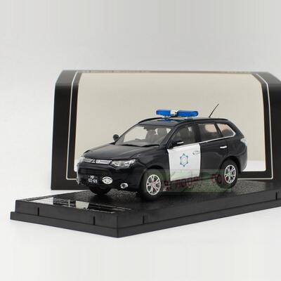 1:43 威姿Vitesse 三菱欧蓝德Outlander澳门警车合金汽车模型