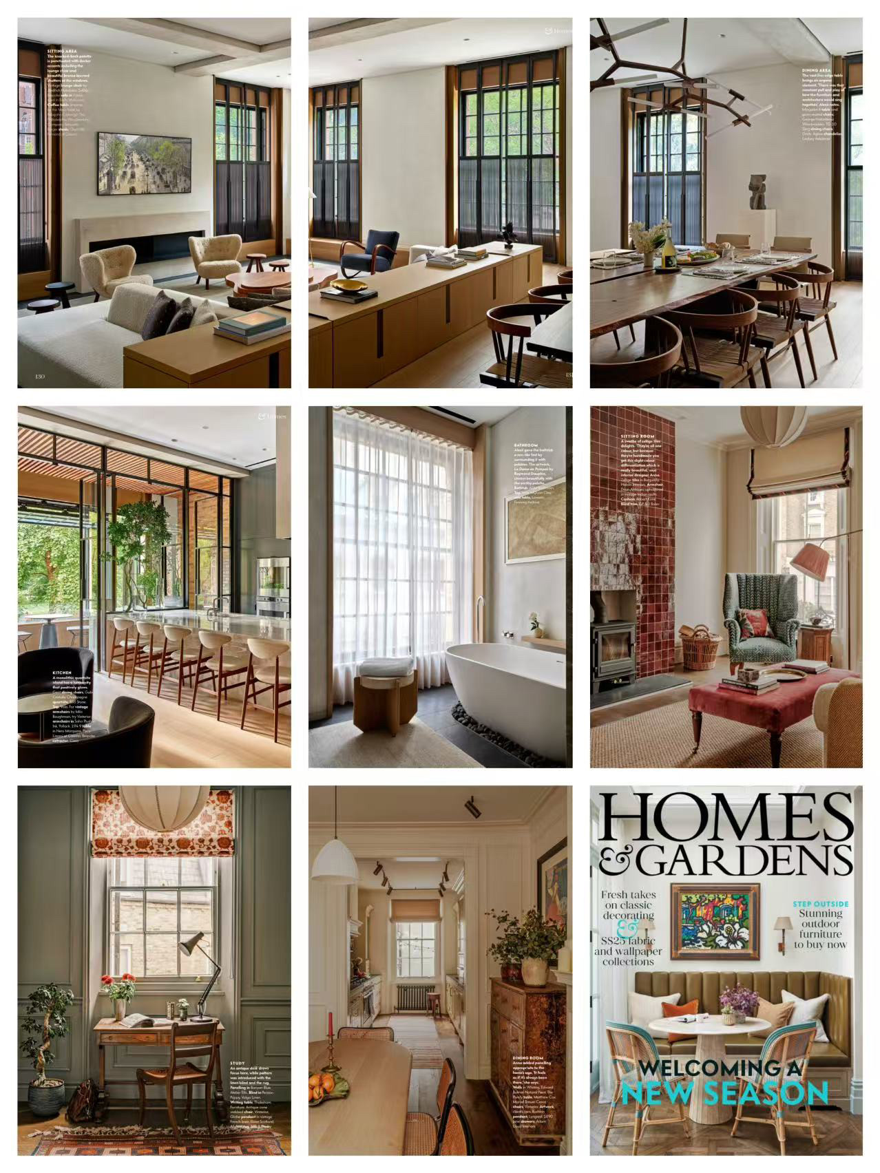 美英HomesGardens室内设计资料电子版高清pdf2025年送2022-2024年