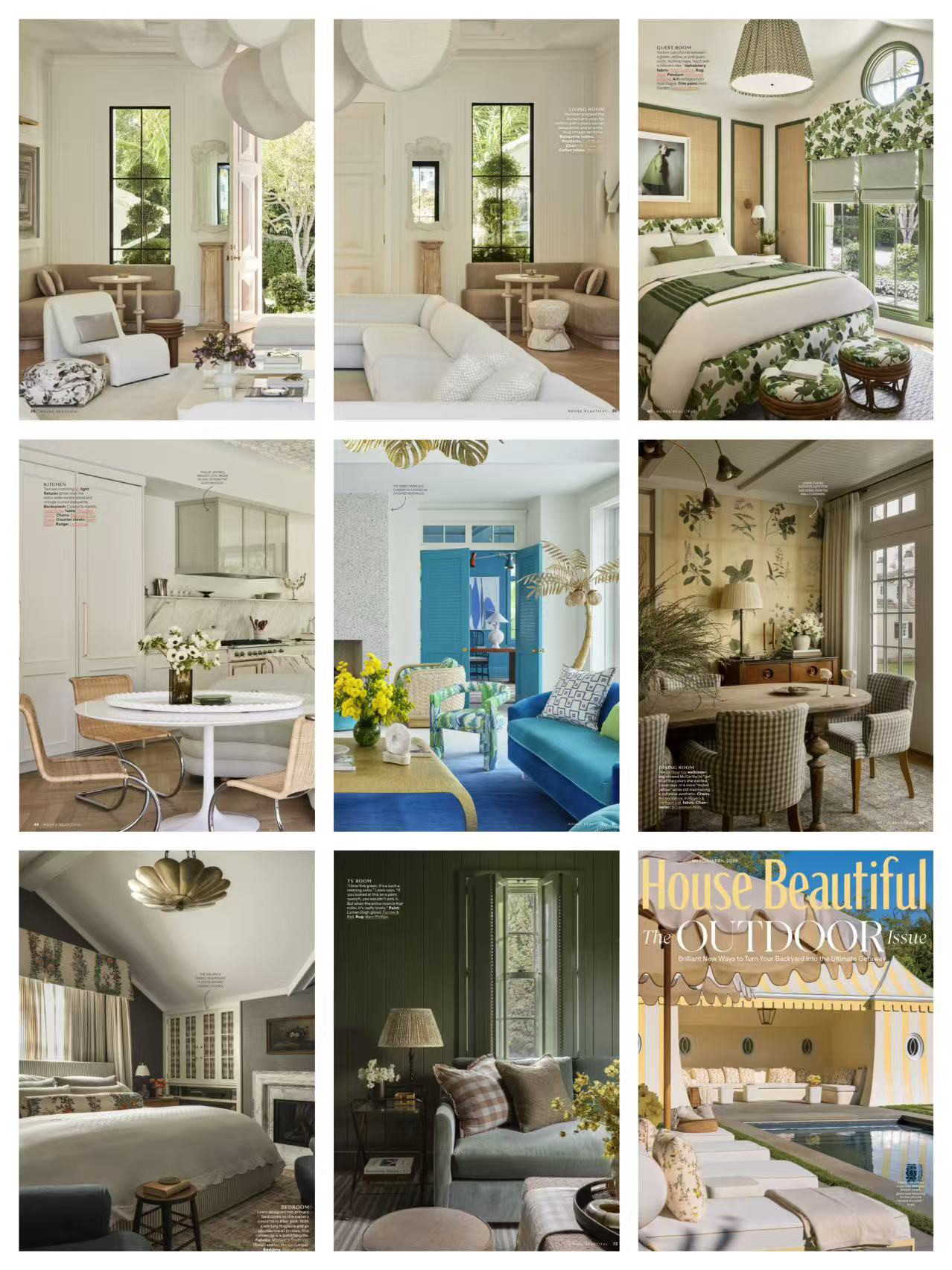 美House Beautiful室内设计资料电子版高清pdf2025年送2022-2024