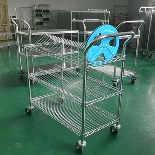 SMT圆盘物料架IC贴片置物架电阻电容载编带卷盘料盘架货架周转车
