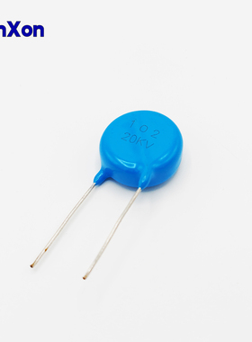 20KV 102蓝色高压瓷片电容1000PF Y5T氩弧焊引弧电容