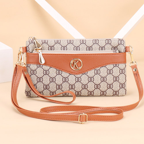 新款手拿包斜跨小包手机零钱包